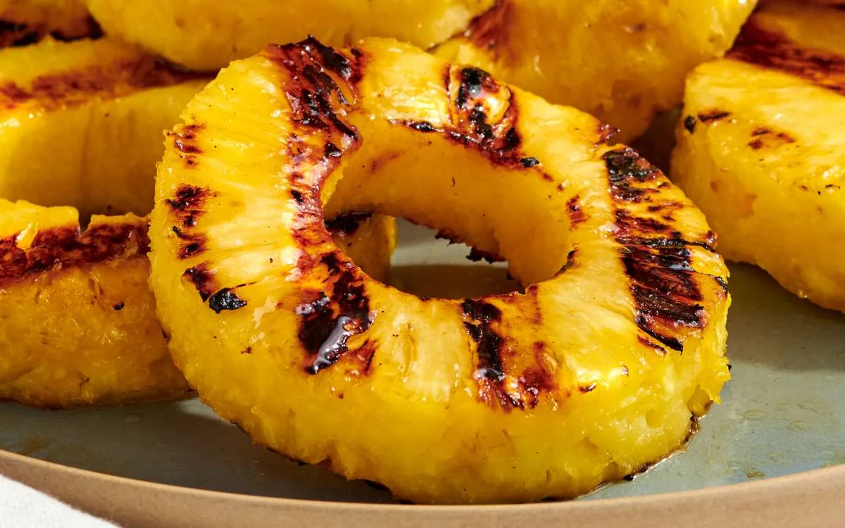 An exciting blend of seasonings and fresh pineapple turns