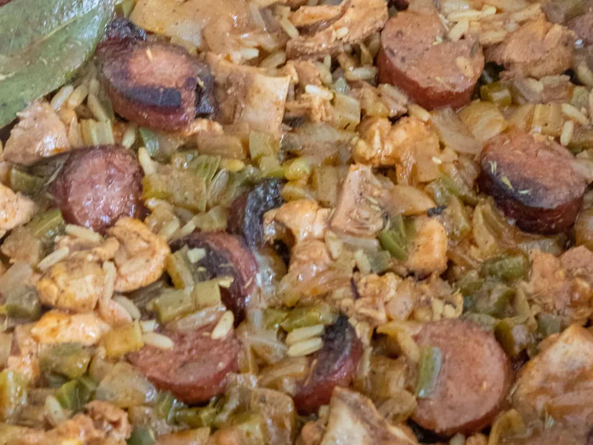 Andouille and Chicken Jambalaya