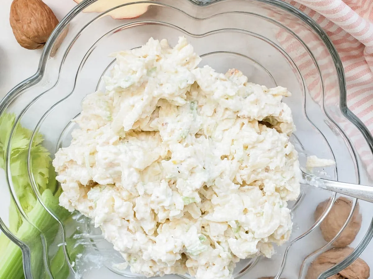 Apple and Celery Salad with Peanuts