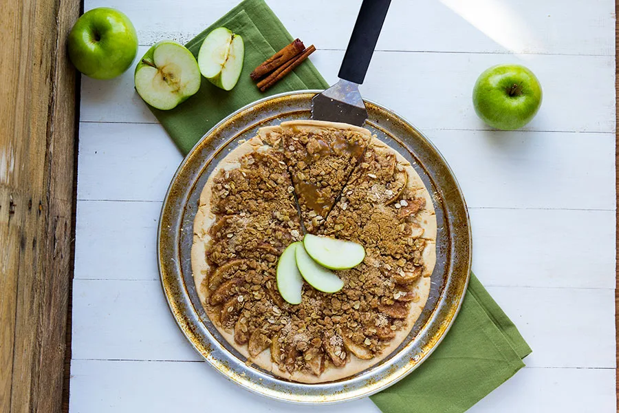 Apple Crisp Pizza