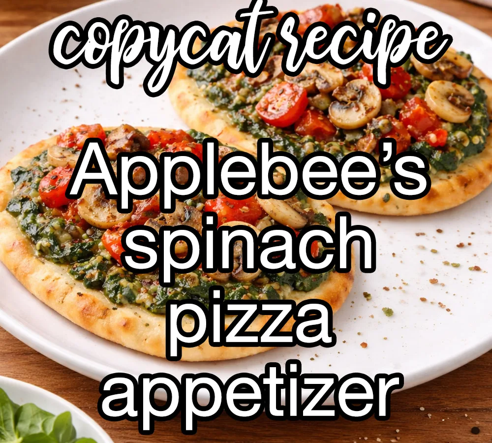 Applebee's Spinach Pizza Appetizer