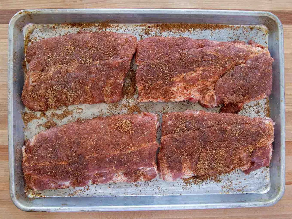 Baby Back Ribs with Tangy BBQ Sauce