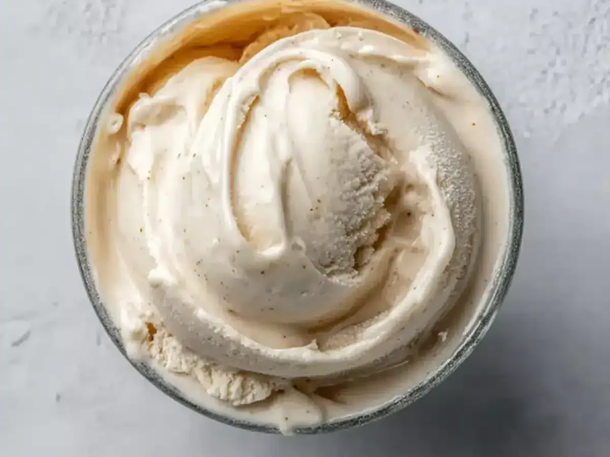 Apricot Earl Grey Ice Cream