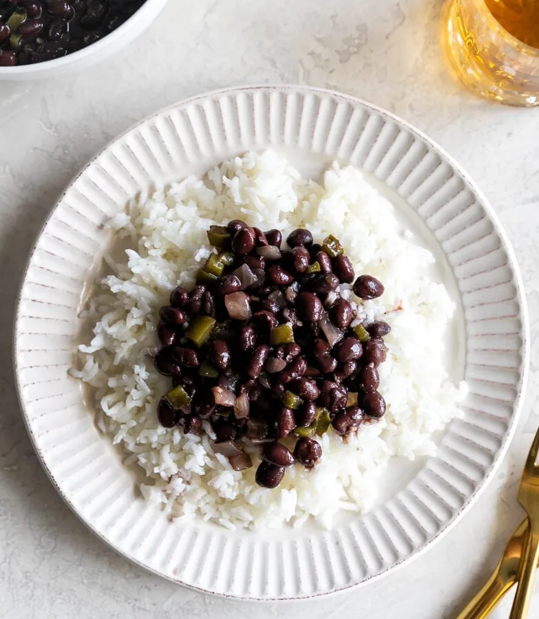 Arroz Con Frijoles (Cuban Rice and Beans)