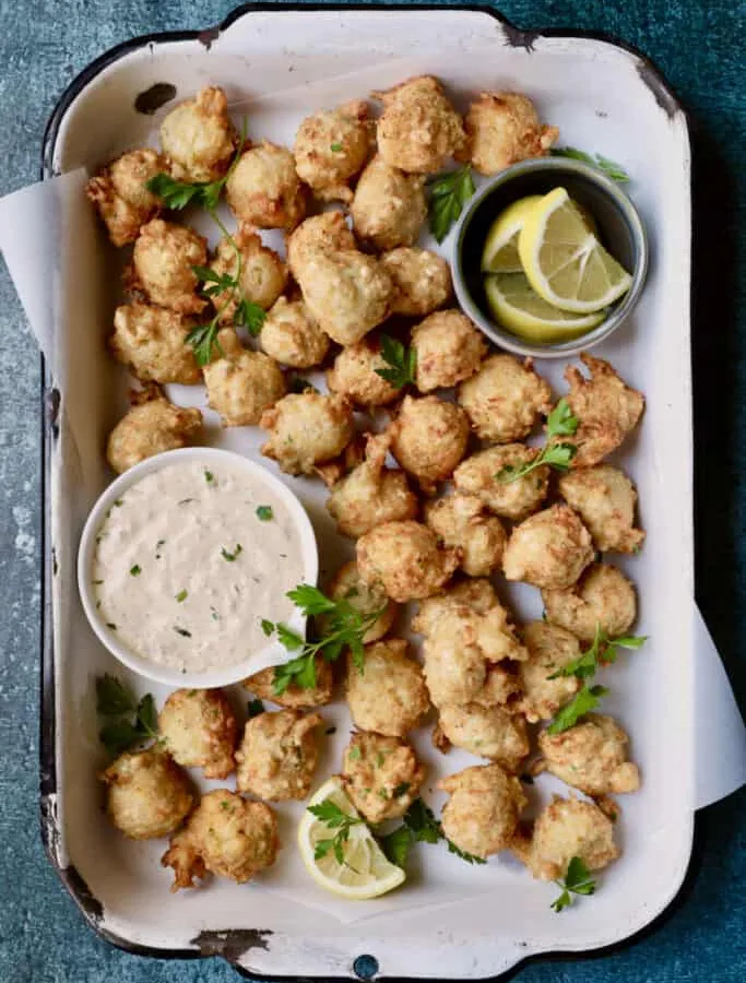 Artichoke Crab Beignets