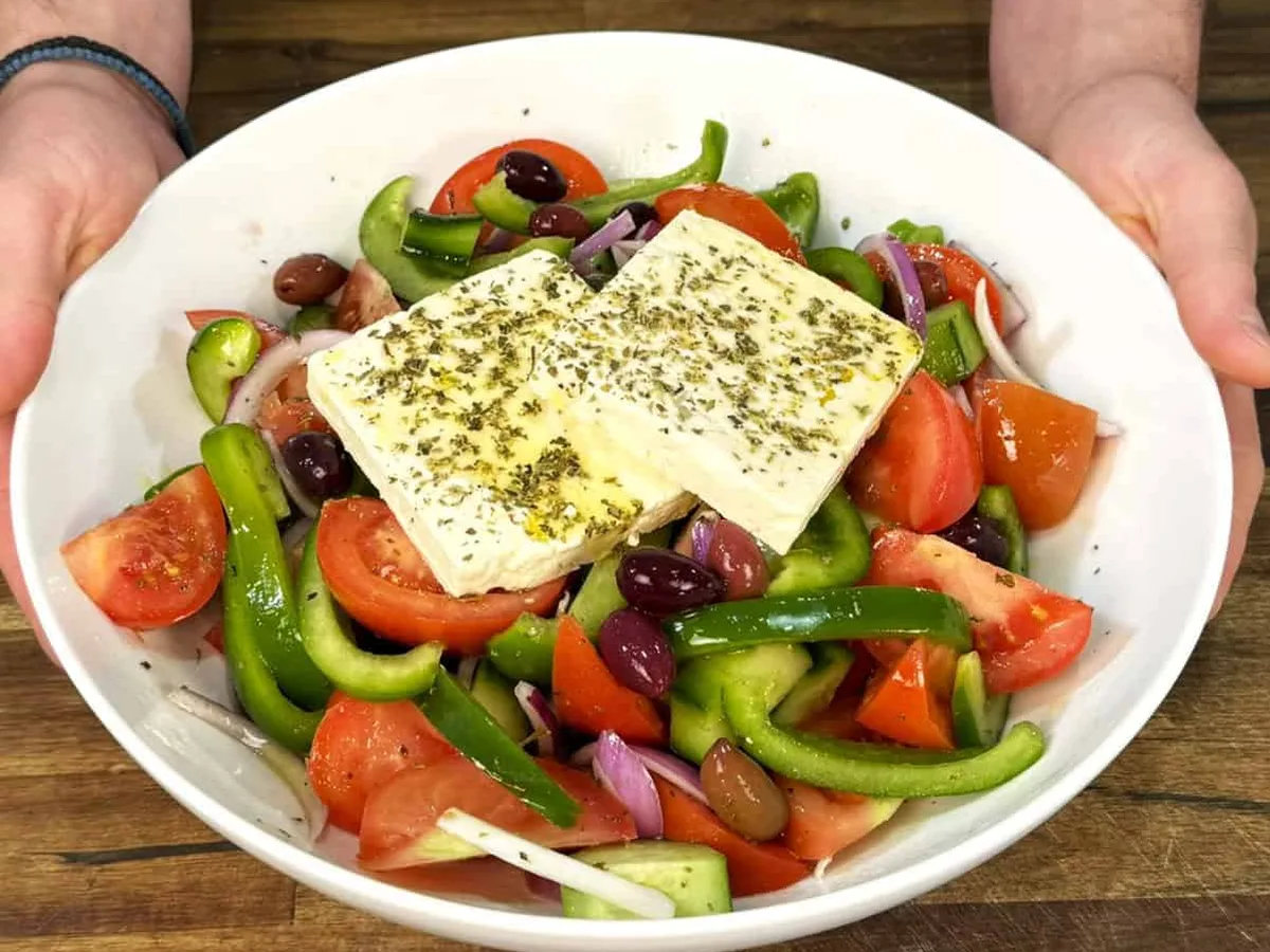 Athenian Salad (Salata Athenas)