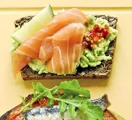 Avocado Salmon Sandwich