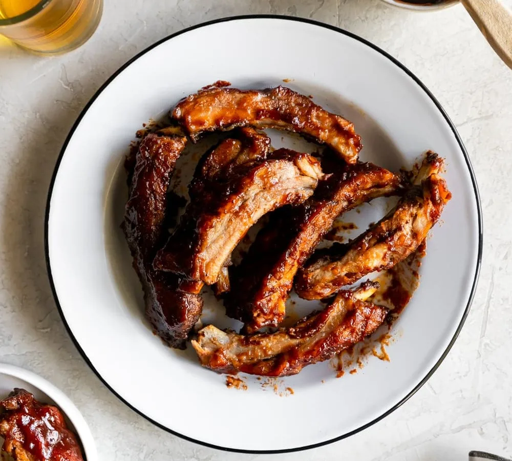 Baby Back Ribs with Homemade BBQ Sauce