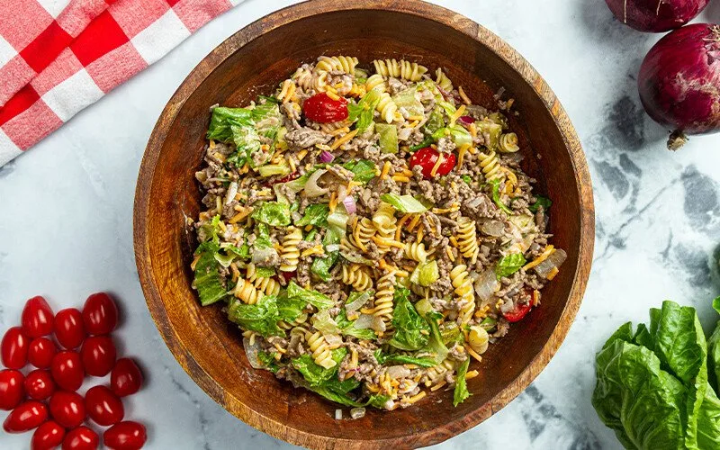 Bacon Cheeseburger Salad