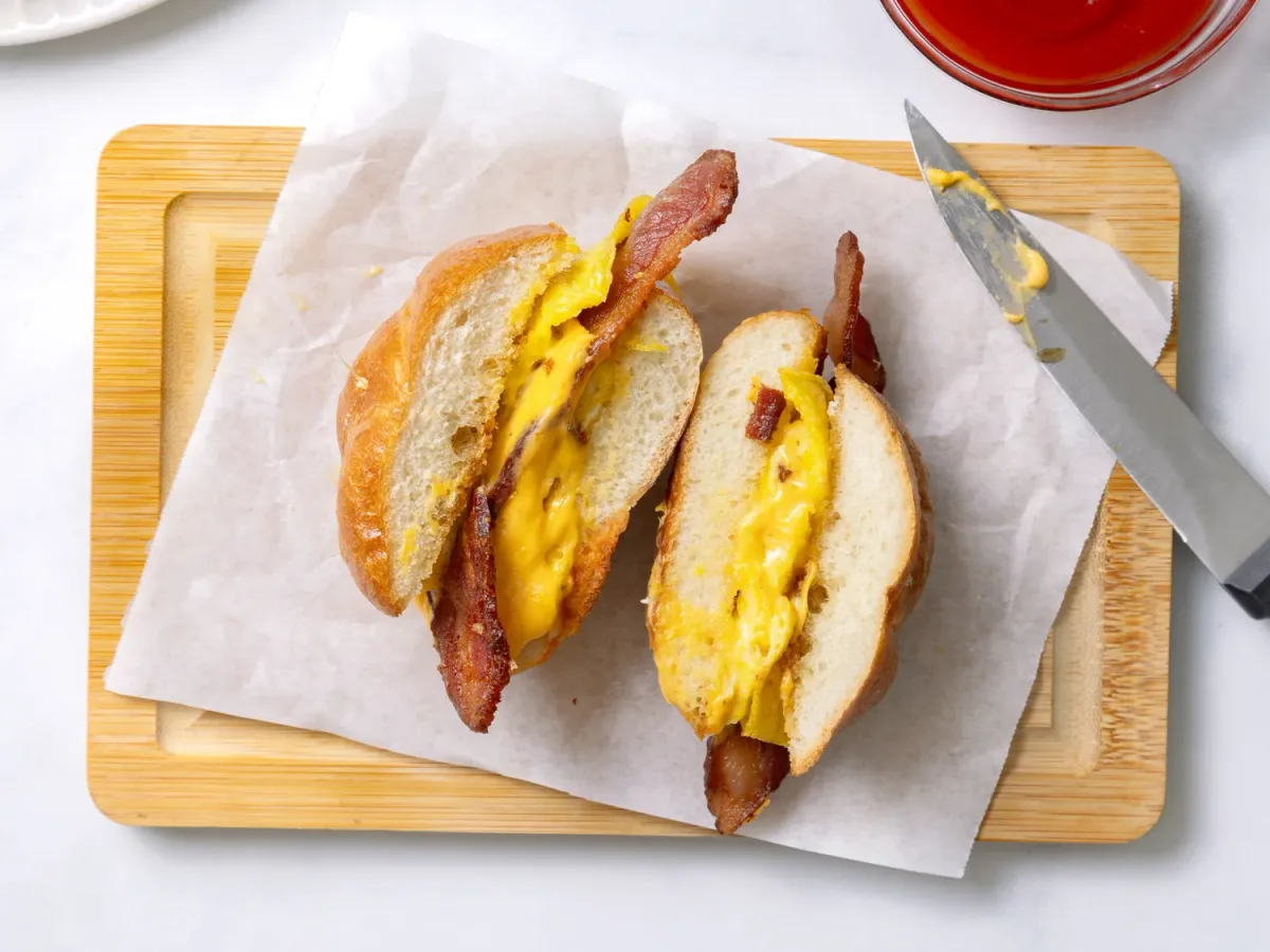 Bacon Egg and Cheese Sandwich