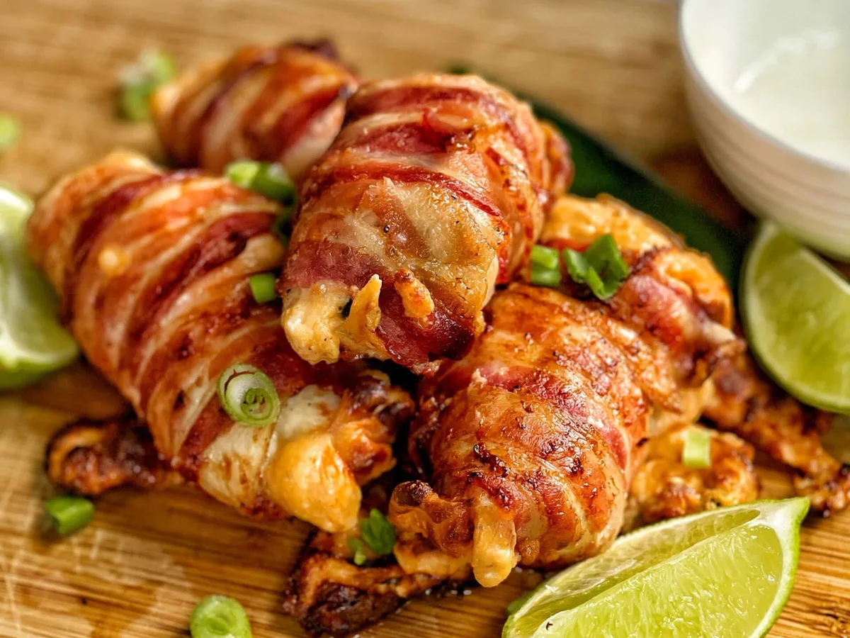 Bacon Jalapeno Wraps