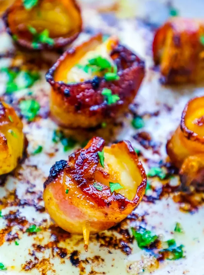 Bacon Wrapped Scallops