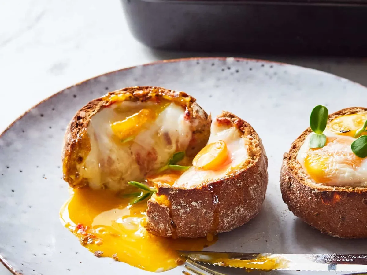 Baked Eggs Surprise
