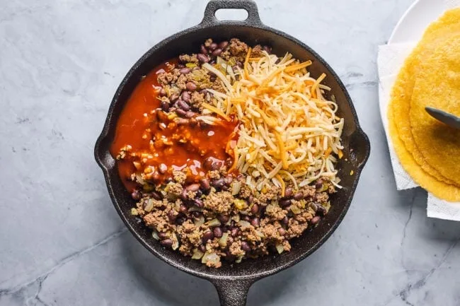 Classic Beef Enchiladas