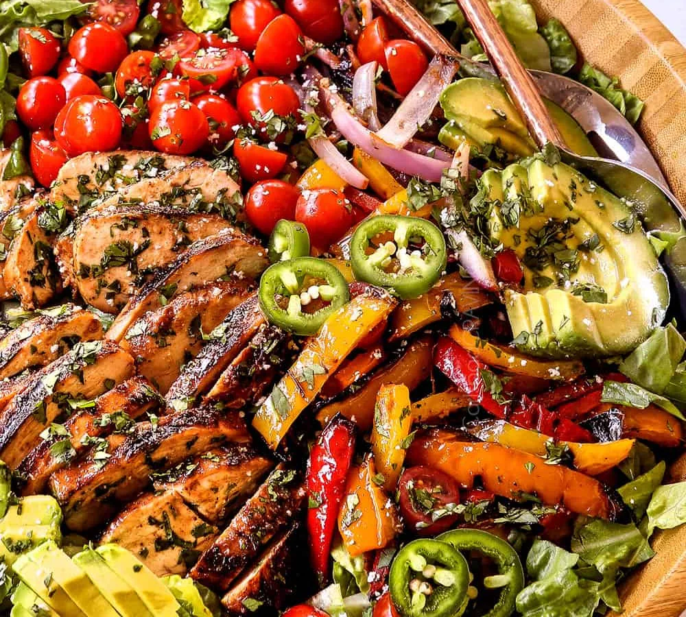 Beef Fajita Salad