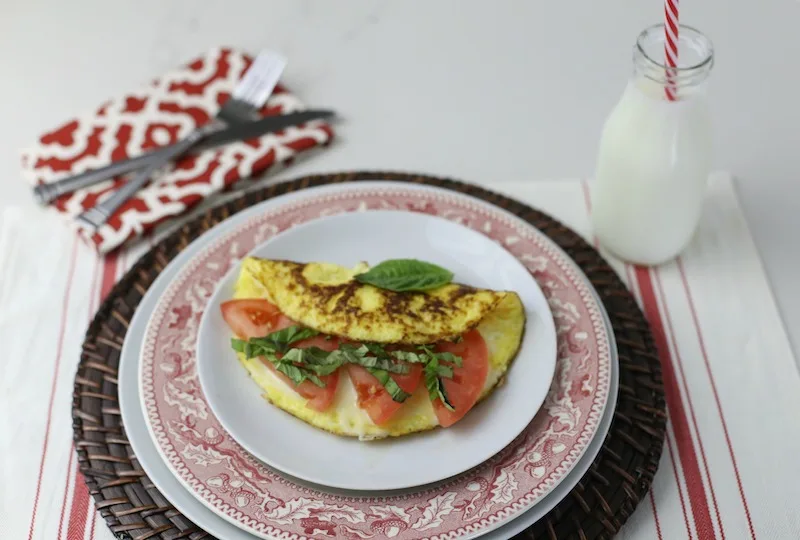 Caprese Omelet