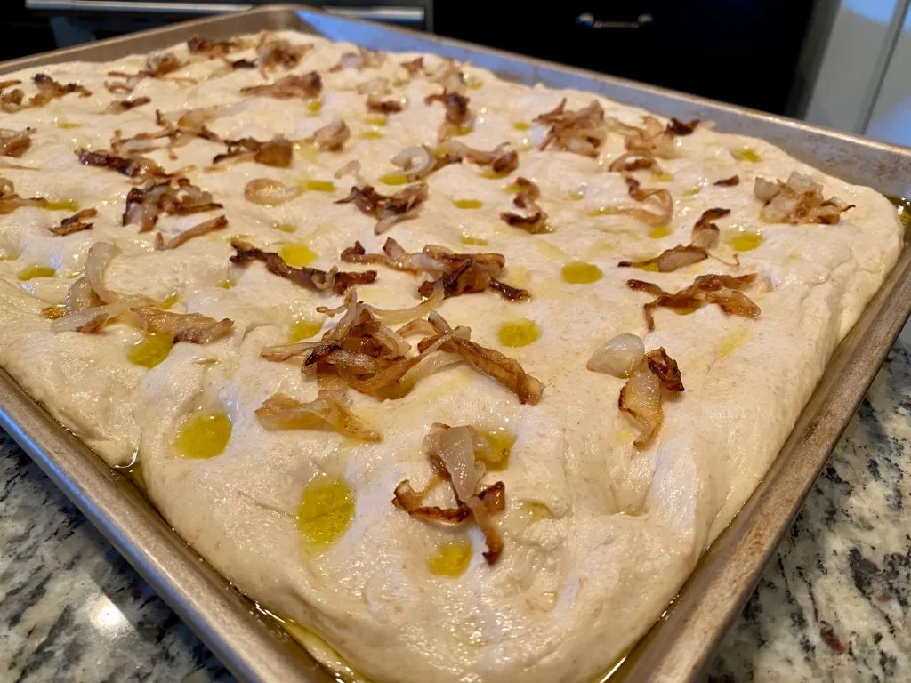 Caramelized Onion Focaccia