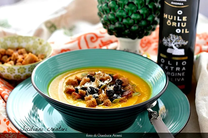 Carote in Crema con Funghi