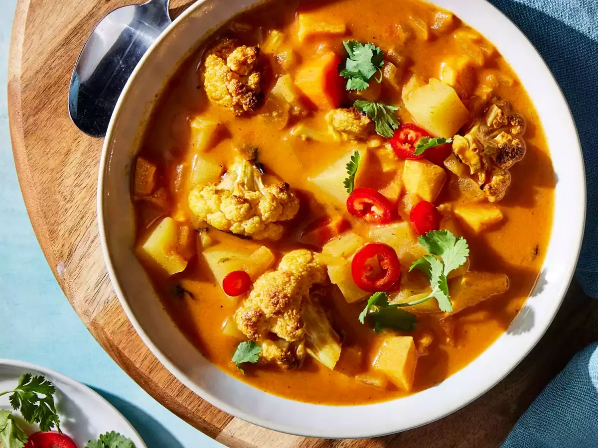 Cauliflower and Potato Curry