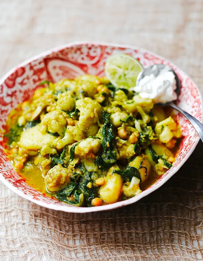 Cauliflower & Mashed Potato Curry