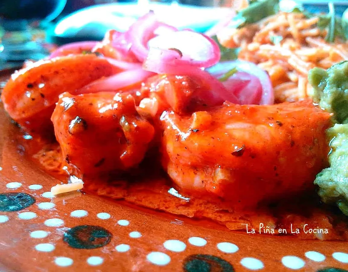 Chicken Acapulco with Creamy Shrimp Sauce