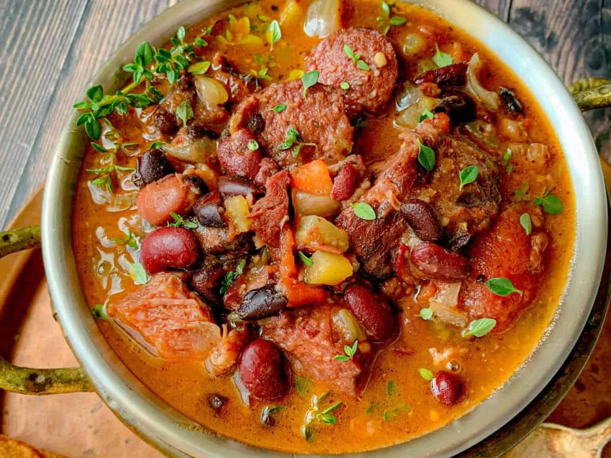 Chicken and Sausage Cassoulet
