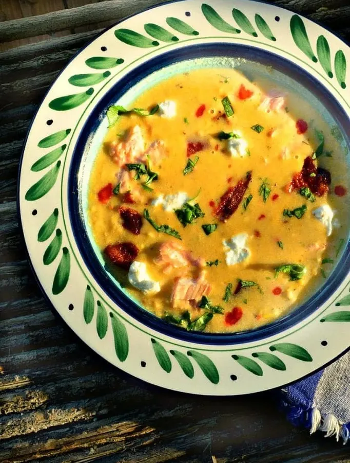 Chile−Cheese Chowder