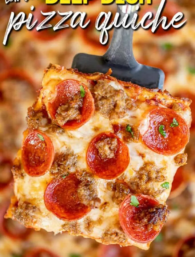 Deep Dish Pizza Quiche