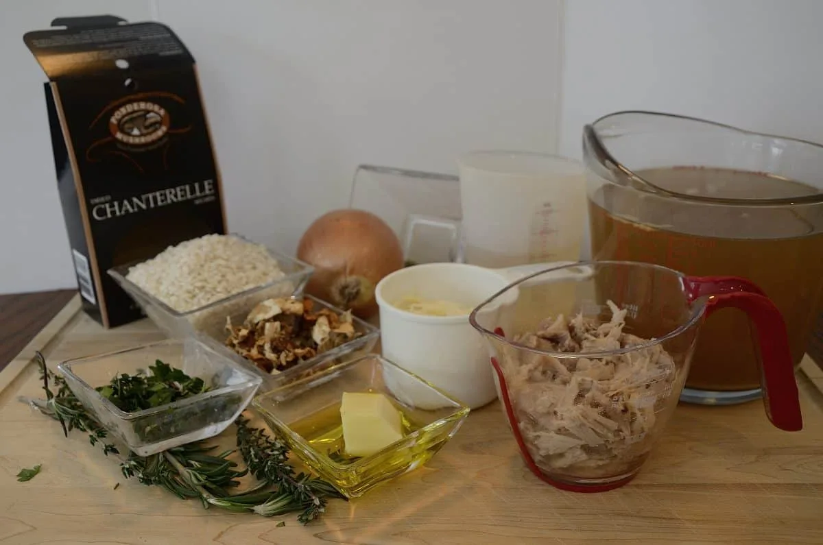 Duck Rillette Risotto