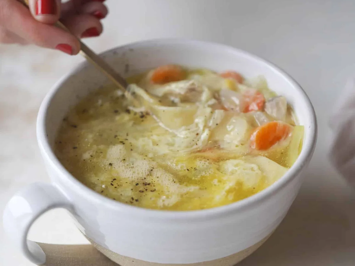 Egg Drop Chicken Soup