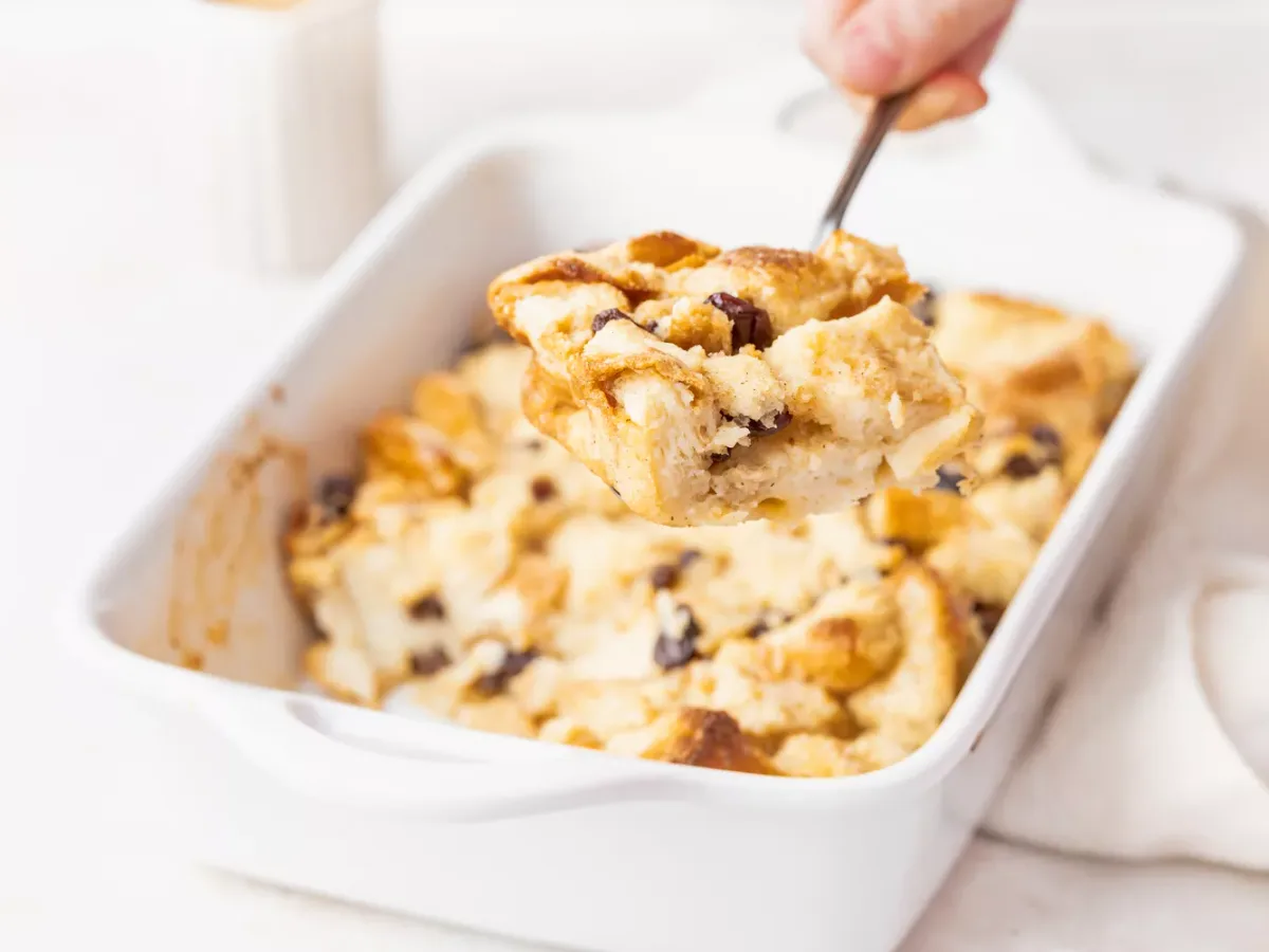 Foie Gras Bread Pudding