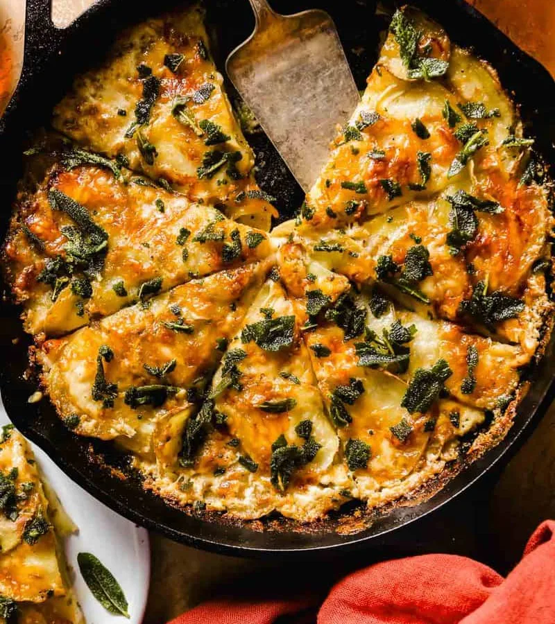 Gruyere And Potato Gratine