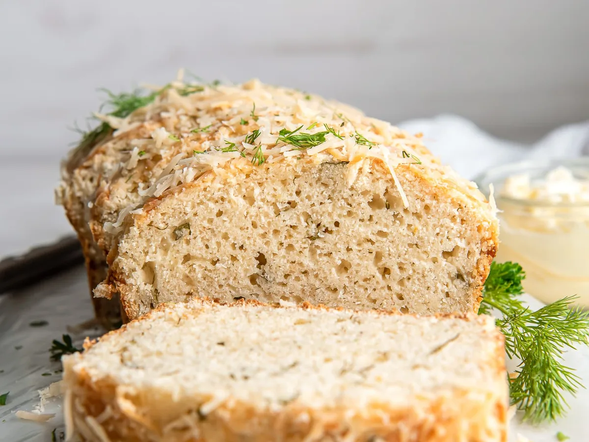 Herb Crusted Parmesan Bread *