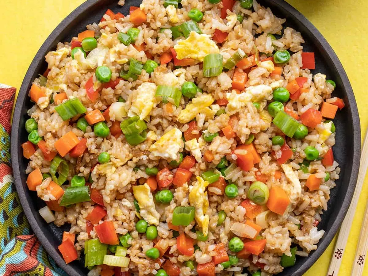 IT’S SO GOOOD Vegetable Fried Rice