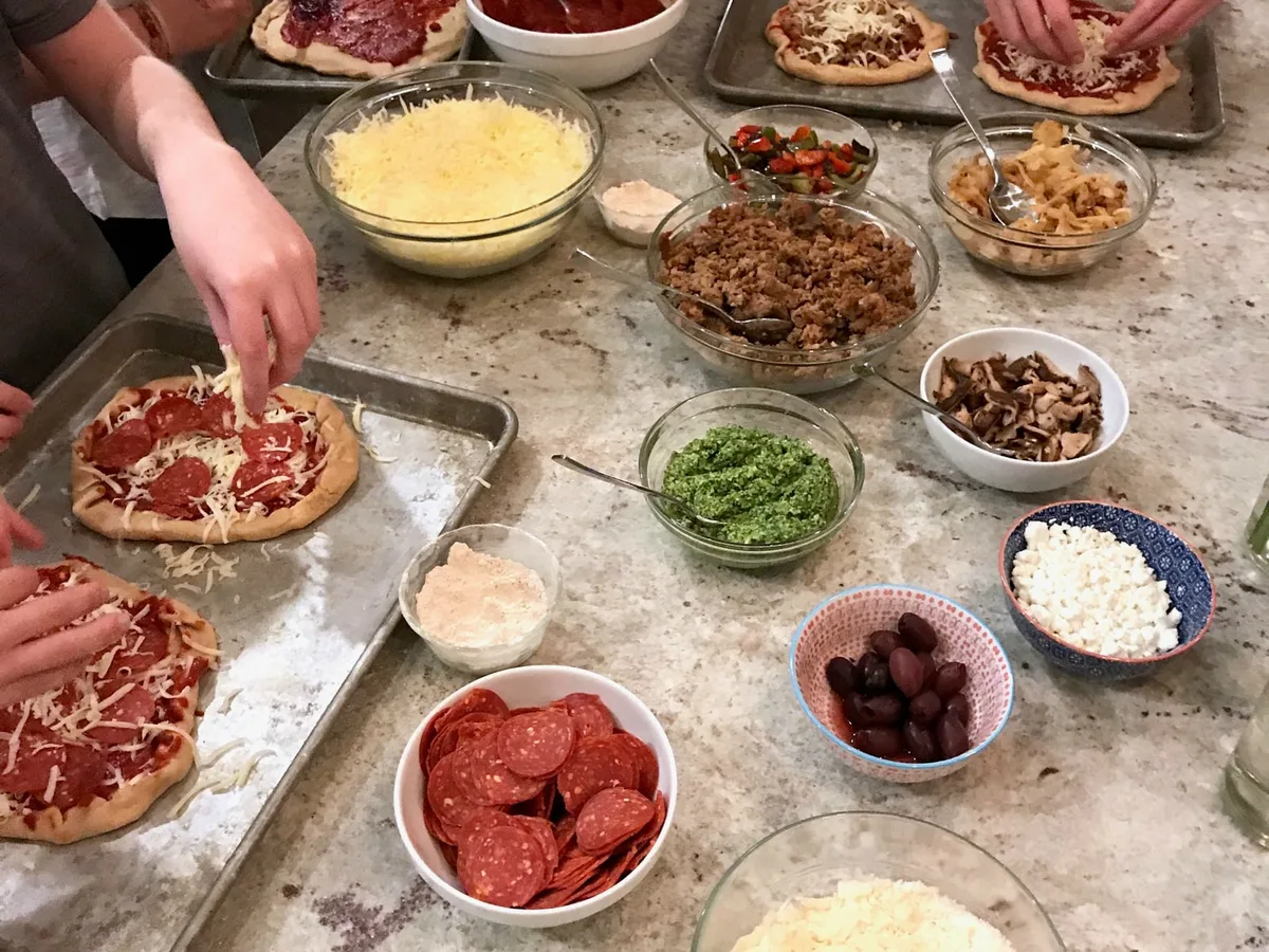Make Your Own Pizzas