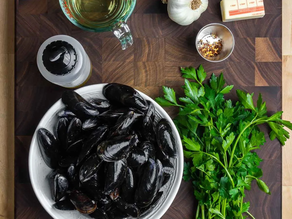 Mussels Meuniere