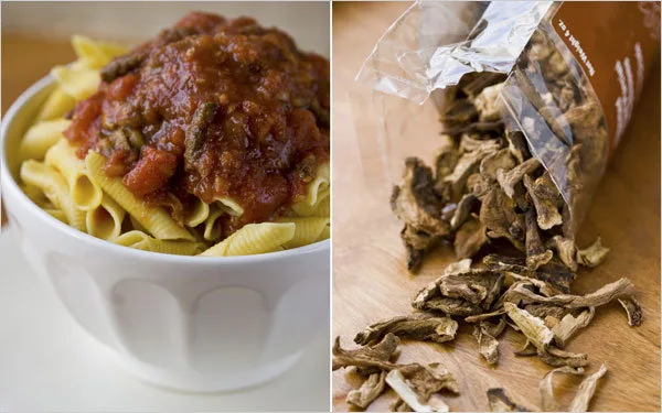 Pasta with Wild Mushrooms