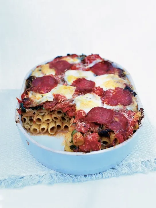 Rigatoni with Wild Boar Salami