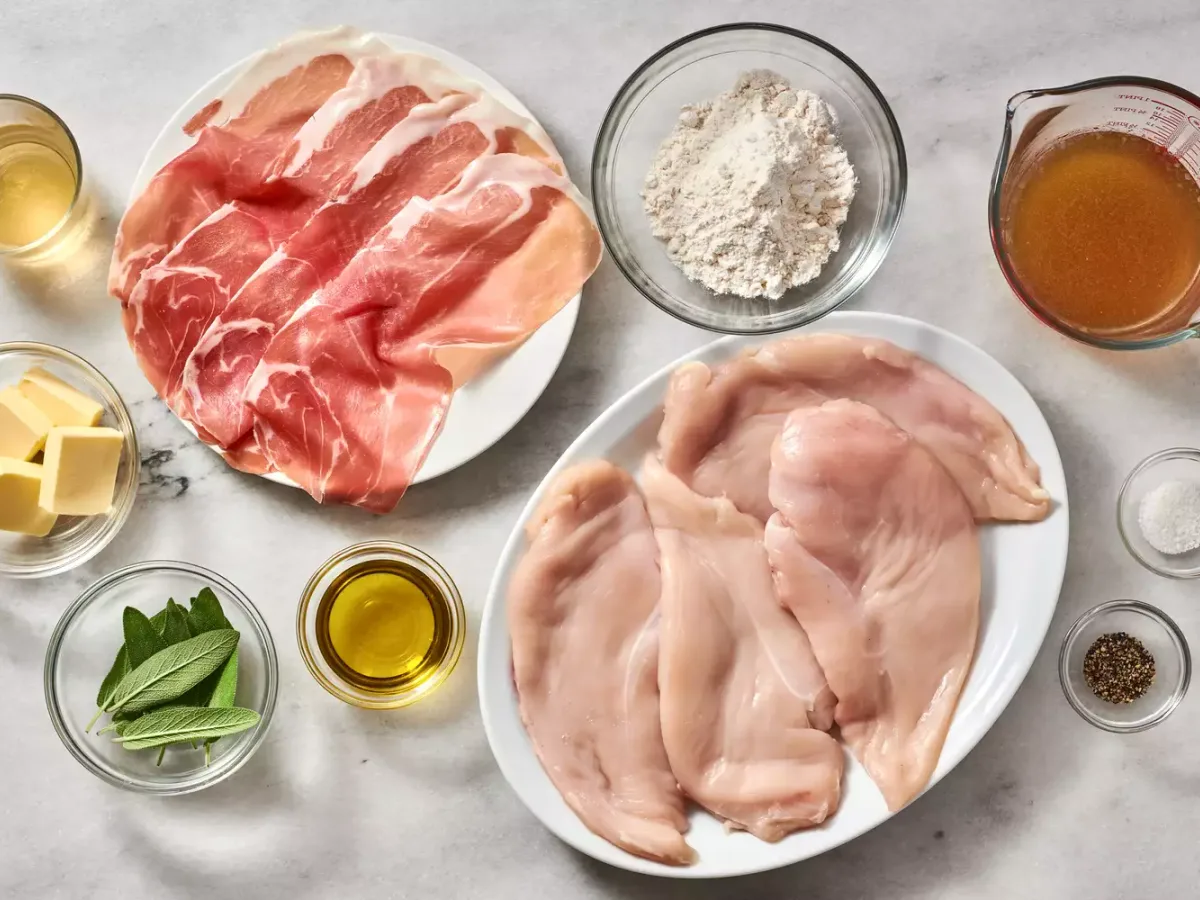 Saltimbocca−Style Chicken