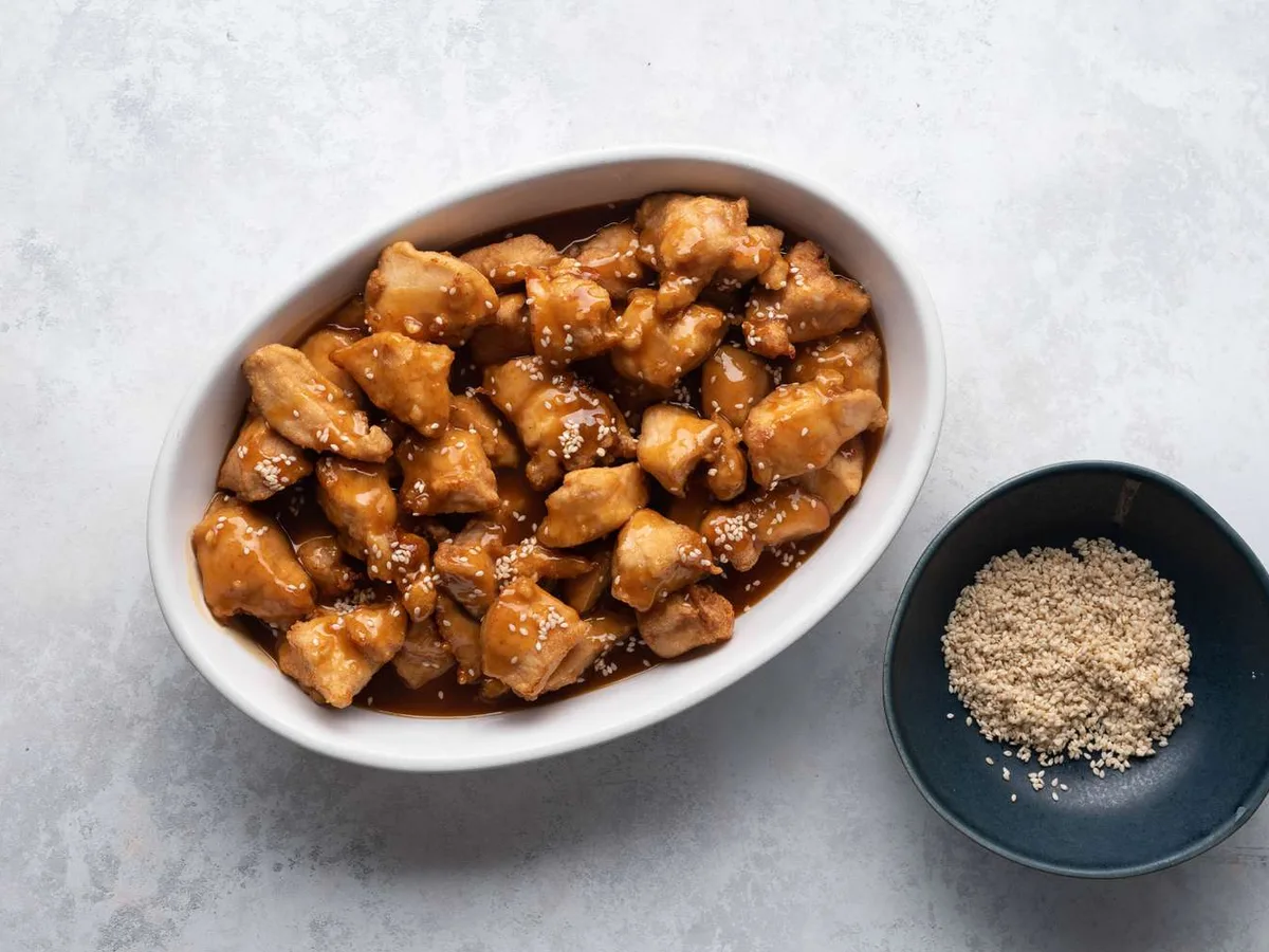 Sesame Garlic Thai Chicken and Veggies