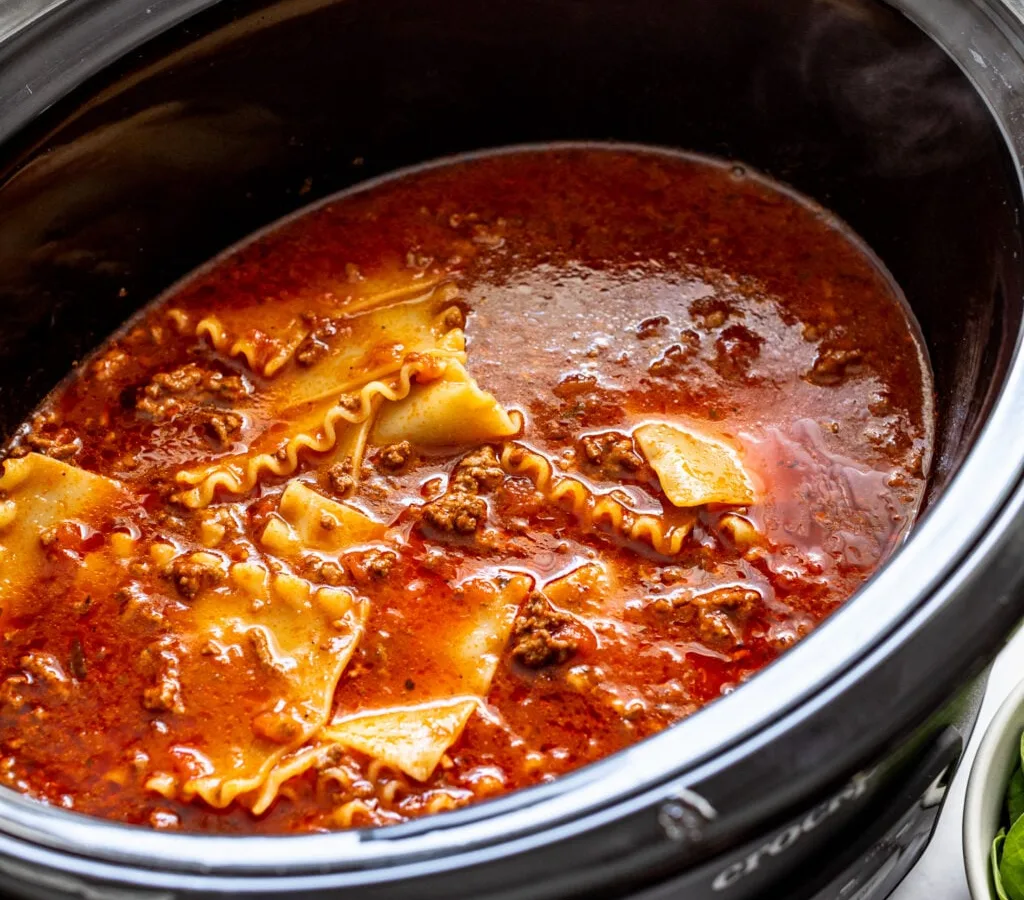 Slow Cooker Lasagna