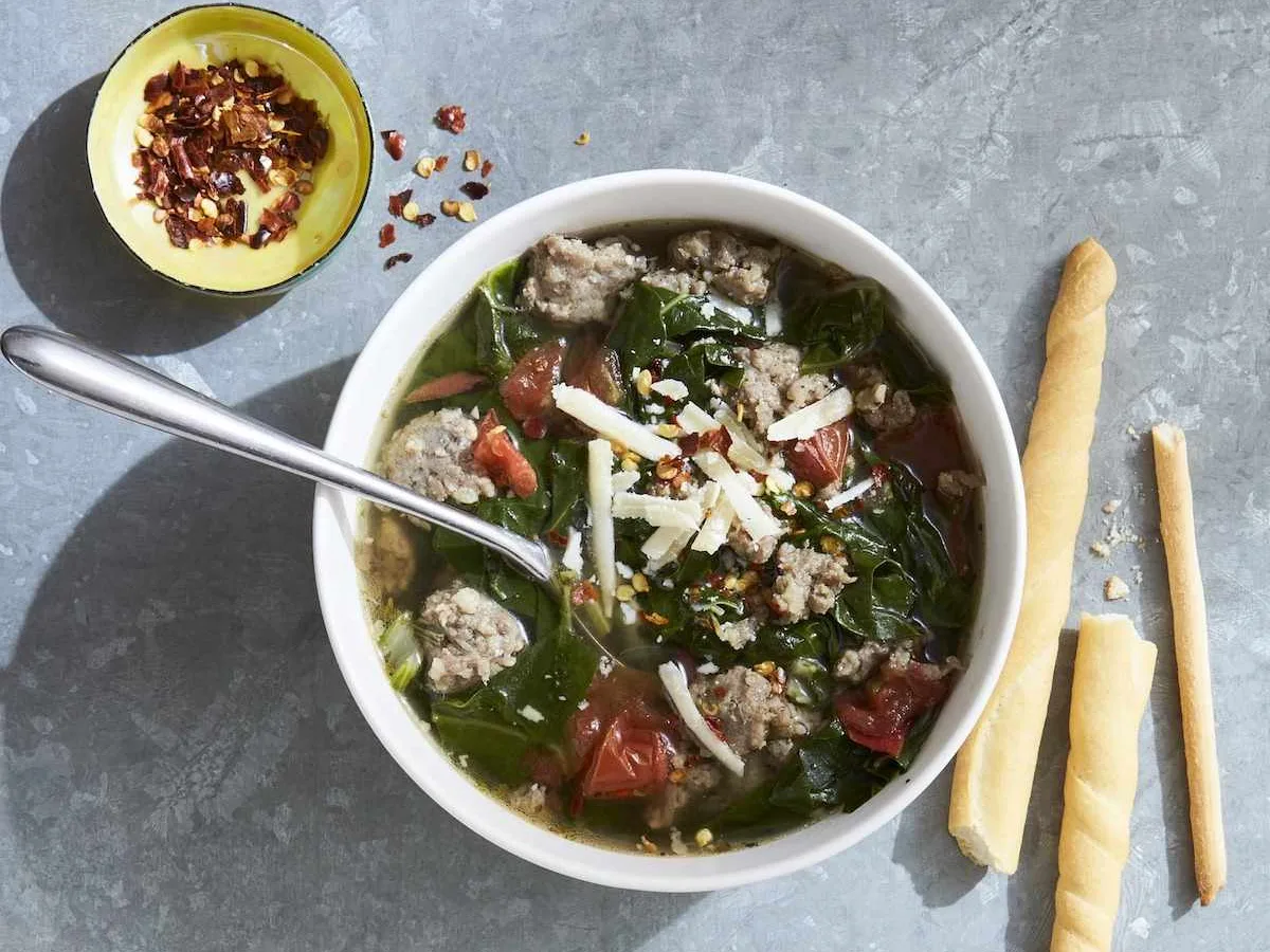 Spicy Sausage Soup