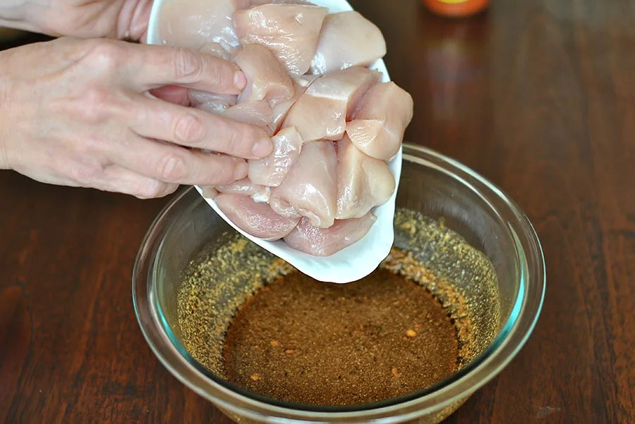 Spicy Thai Peanut Chicken