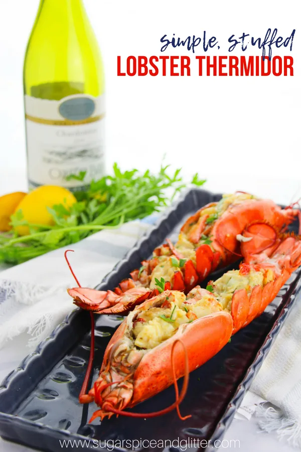 Stuffed Lobster Thermidor