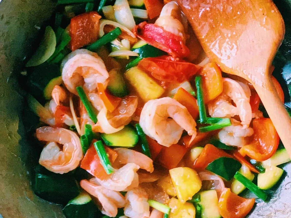 Sweet and Sour Shrimp