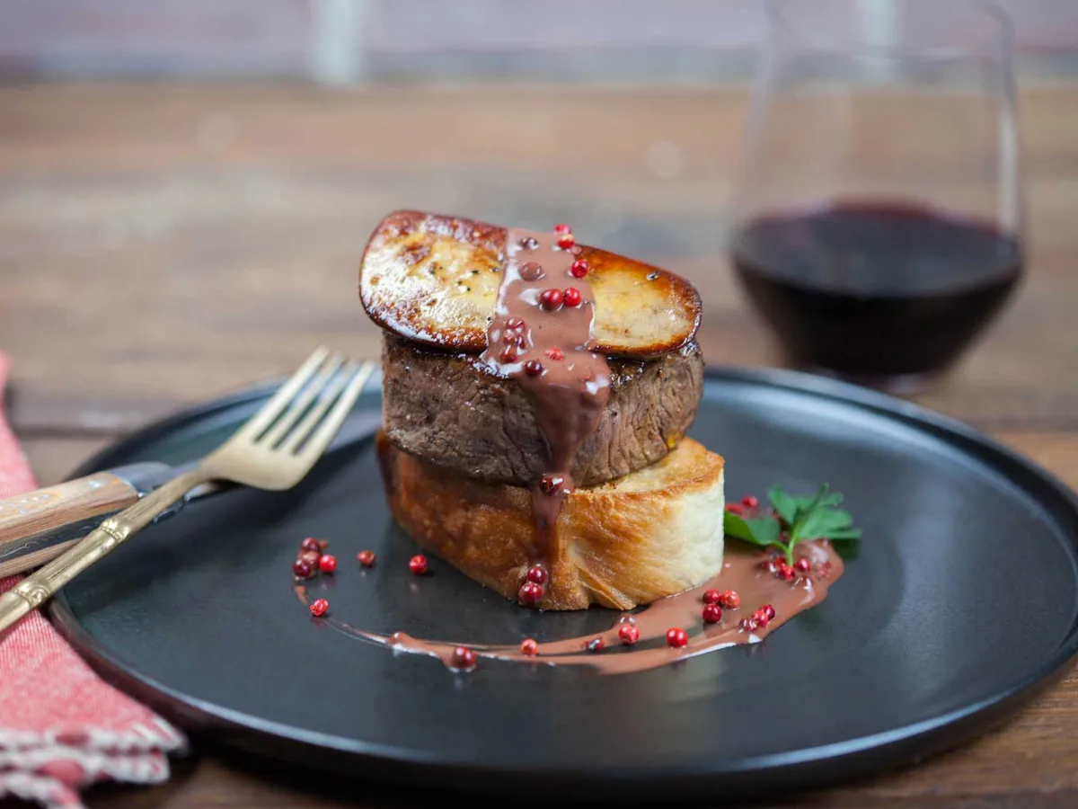 Tournedos Rossini With Chateau Potatoes