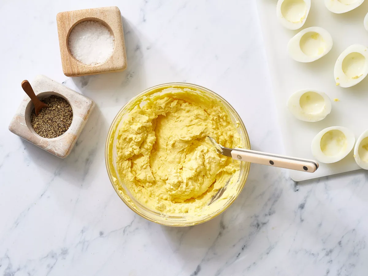 Ultimate Deviled Eggs with Ham