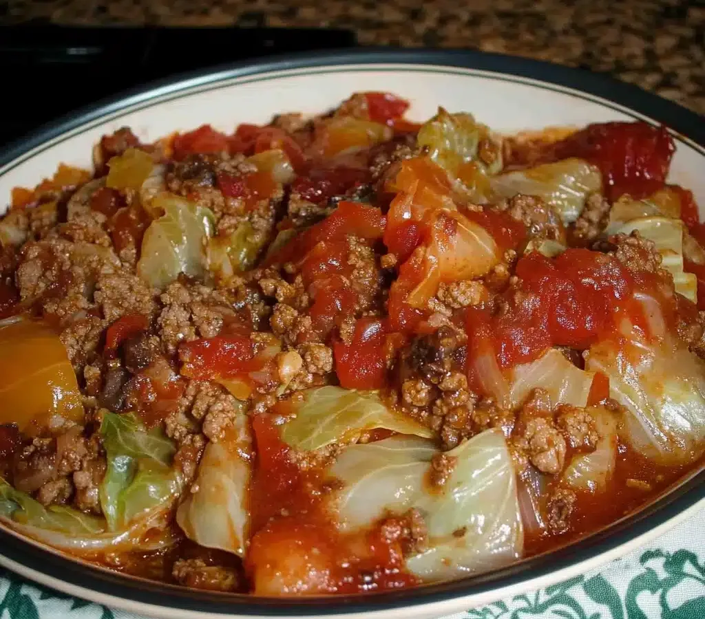 Unstuffed Cabbage Casserole