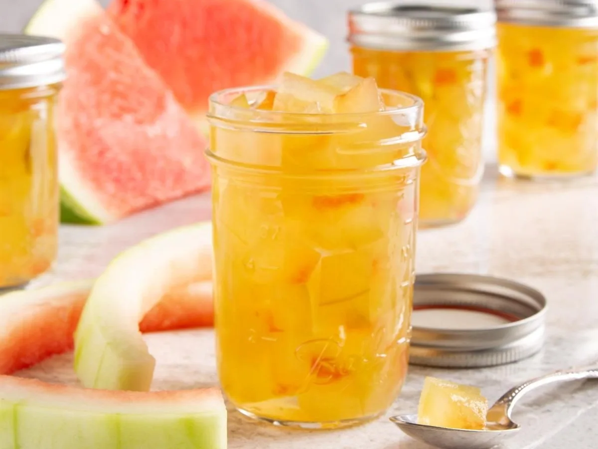 Watermelon Rind Preserves