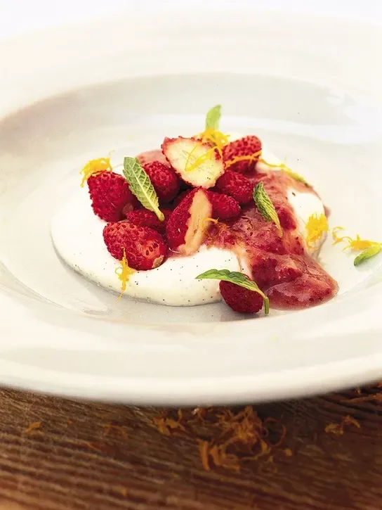 Wild Strawberries And Cream